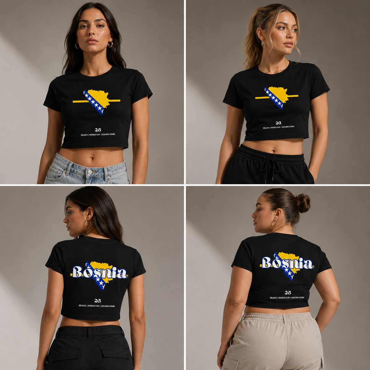 Bosnia crop top