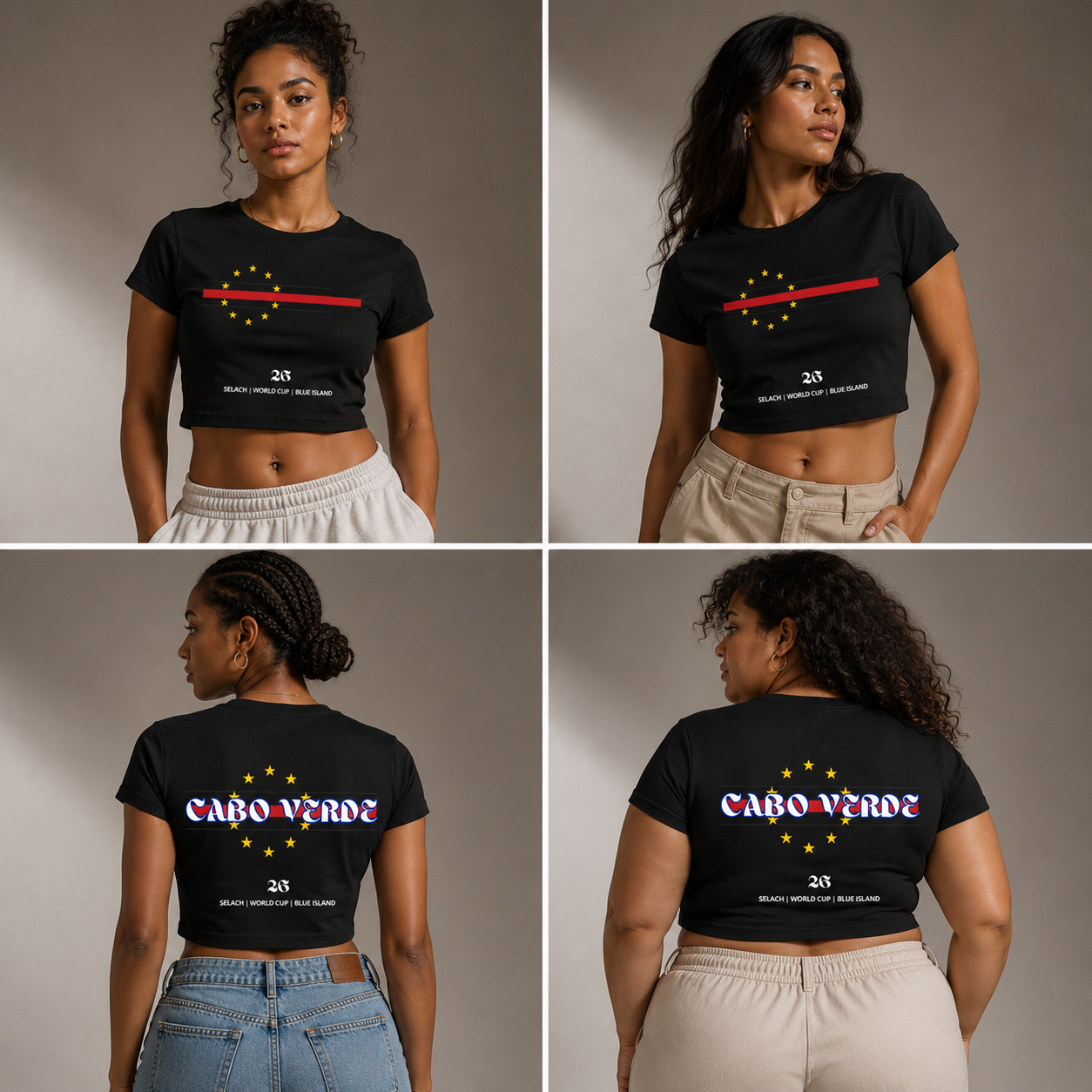 Cabo verde crop top