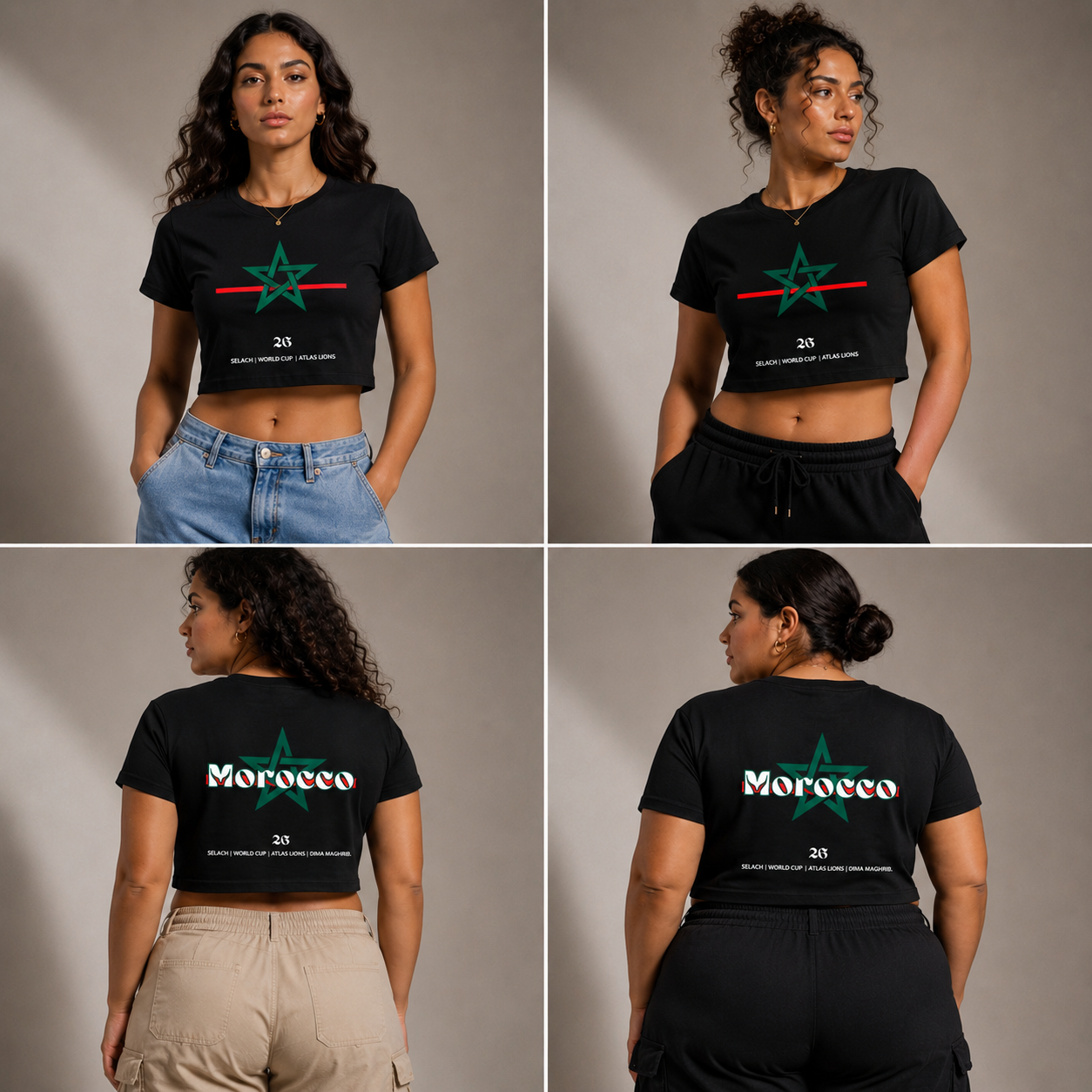 Morocco crop top