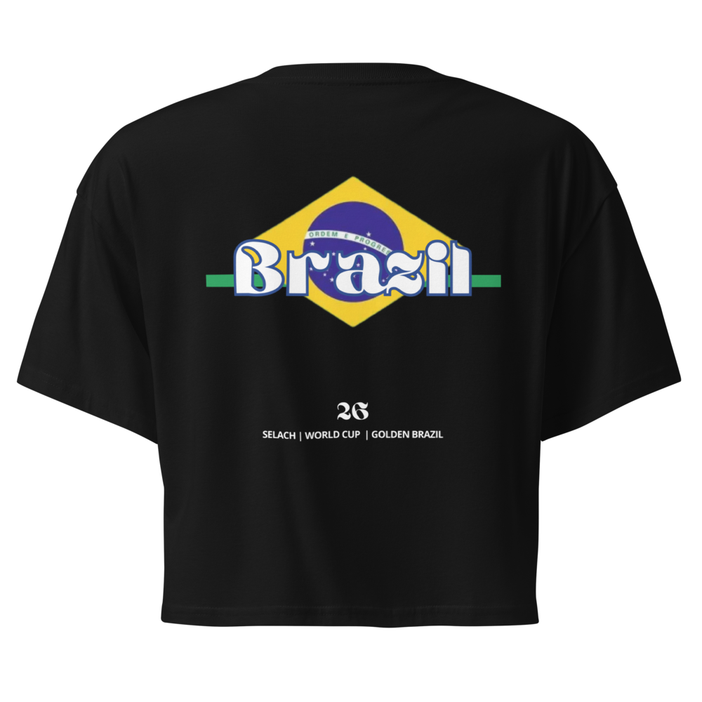 Brazil women’s crop top