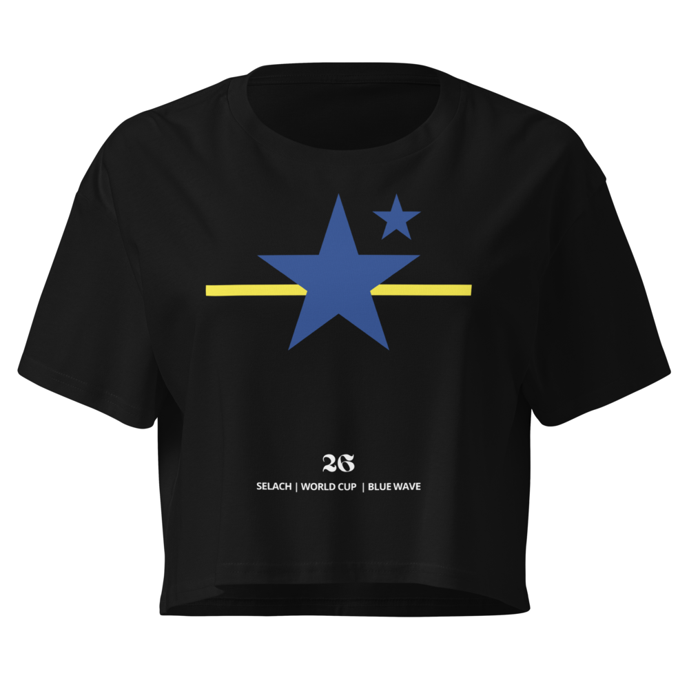 Curacao crop top