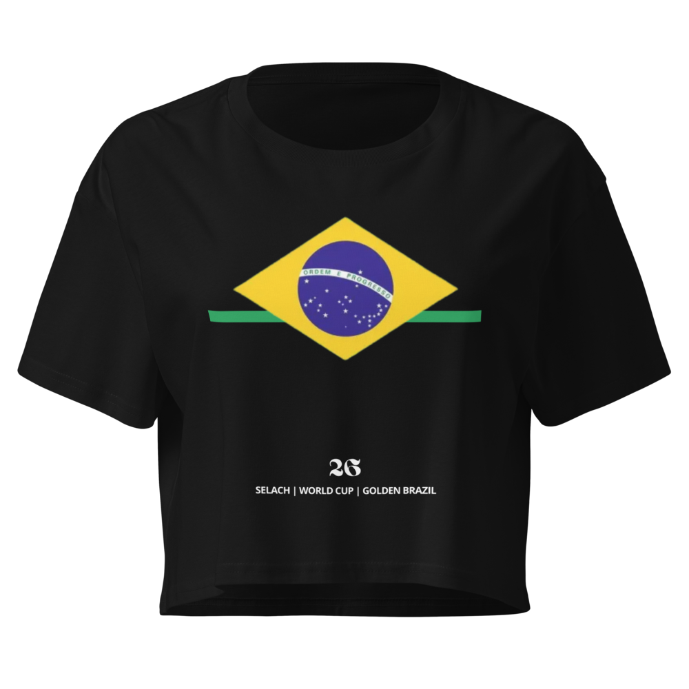 Brazil women’s crop top
